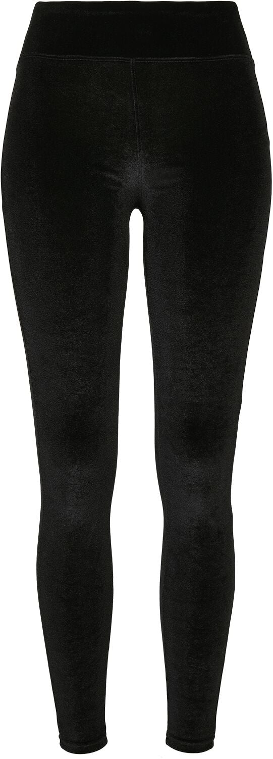 Urban Classics Ladies High Waist Velvet Leggings Leggings schwarz in XS Urban Classics Ladies High Waist Velvet Leggings Leggings schwarz in XS von Urban Classics