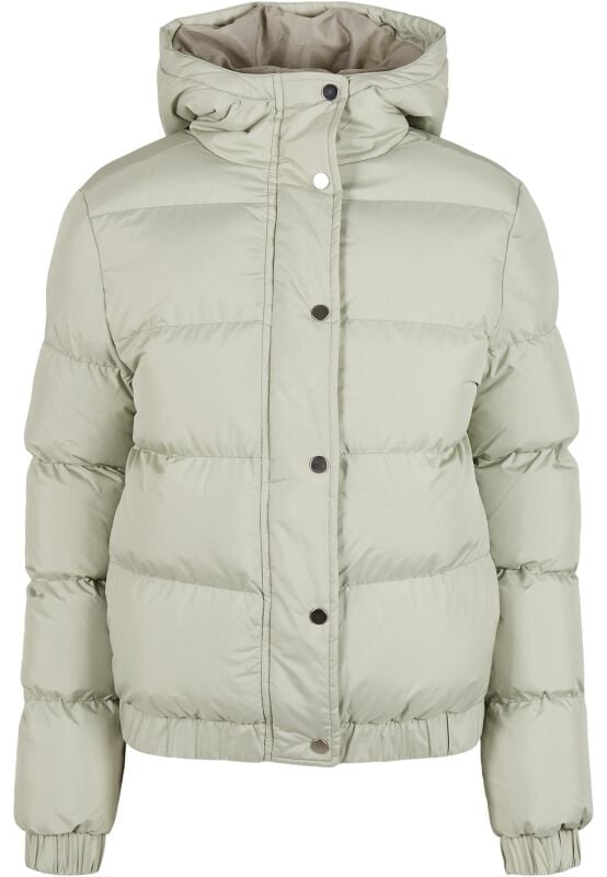 Urban Classics Ladies Hooded Puffer Jacket Winterjacke mint in L von Urban Classics