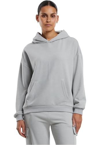Urban Classics Ladies Light Terry Oversized Hoodie lightasphalt, 4XL von Urban Classics