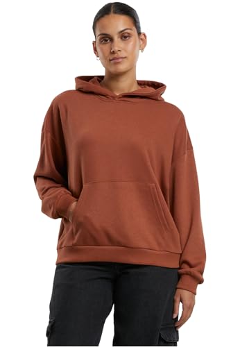 Urban Classics Ladies Light Terry Oversized Hoodie lightrust, S von Urban Classics