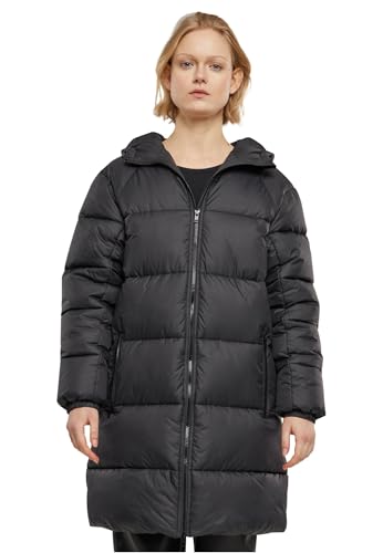 Urban Classics Ladies Long Puffer Coat Black, XXL von Urban Classics