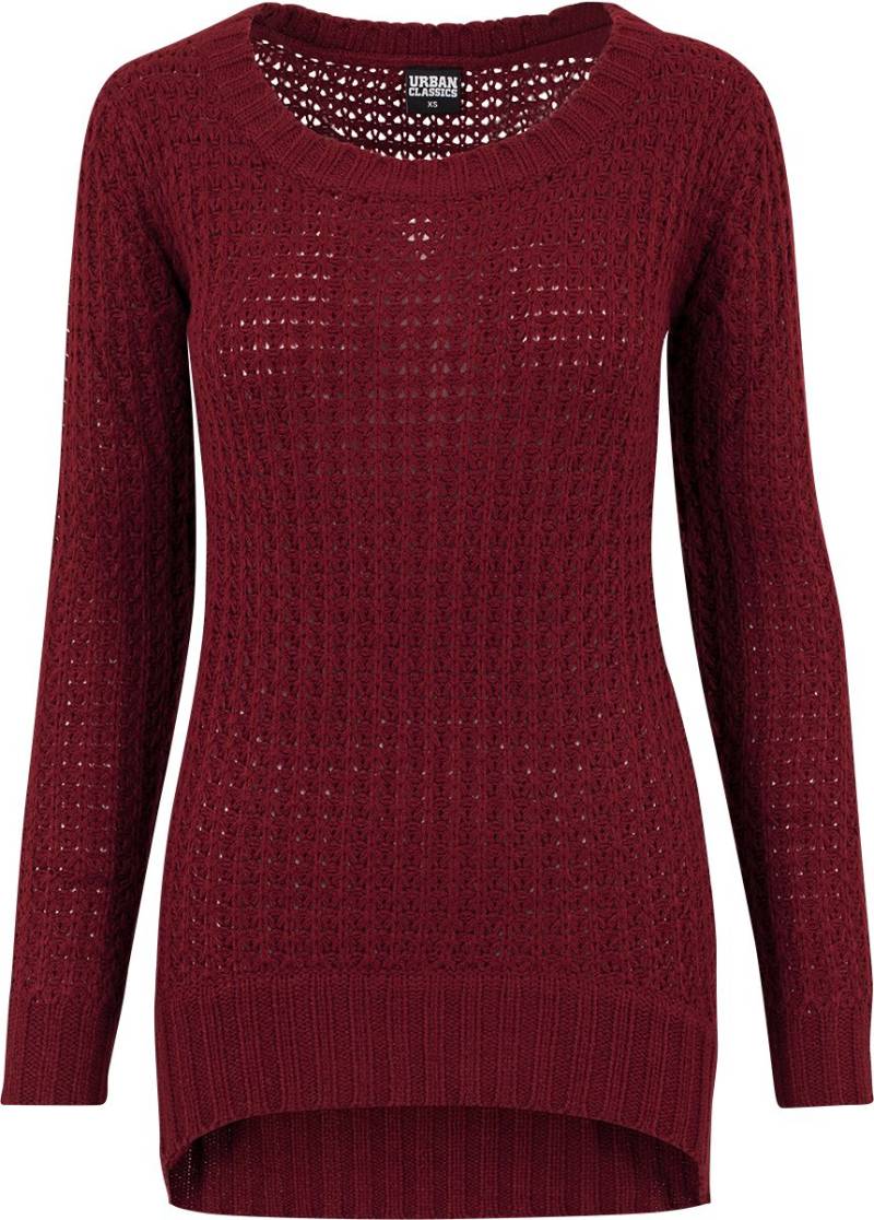 Urban Classics Ladies Long Wideneck Sweater Strickpullover burgund in L Urban Classics Ladies Long Wideneck Sweater Strickpullover burgund in L von Urban Classics