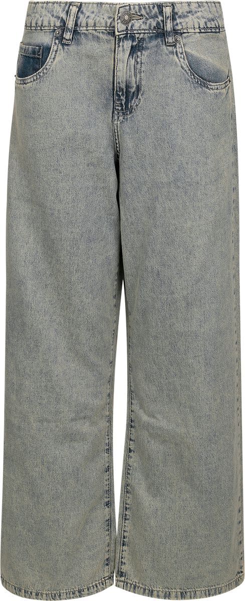 Urban Classics Ladies Low Waist Baggy Fit Denim Jeans blaugrau in 31 Urban Classics Ladies Low Waist Baggy Fit Denim Jeans blaugrau in 31 von Urban Classics