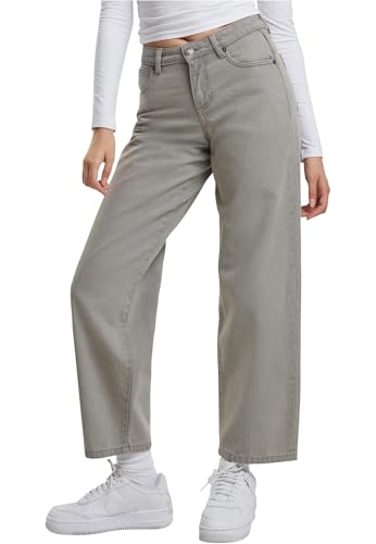 Urban Classics Ladies Mid Waist 90´s Jeans Lighter Dirty Washed, 28 von Urban Classics