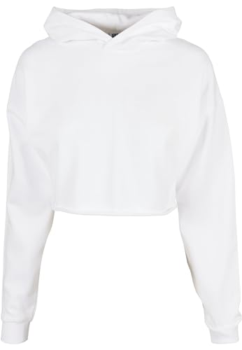 Urban Classics Ladies Oversized Cropped Hoody White 5XL von Urban Classics