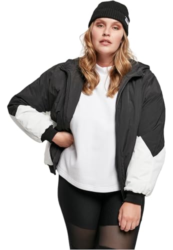Urban Classics Ladies Padded 2-Tone Batwing Jacket Black/White L Urban Classics Ladies Padded 2-Tone Batwing Jacket Black/White L von Urban Classics