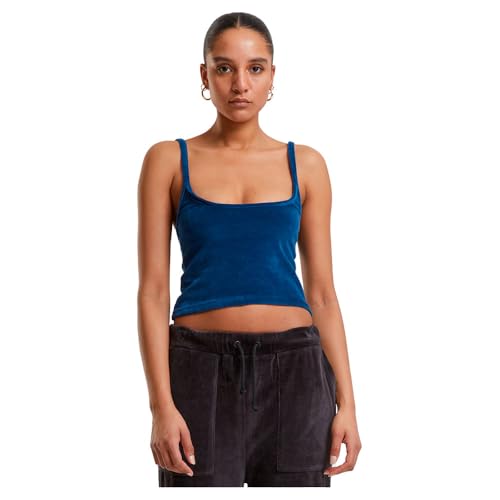 Urban Classics Ladies Short Velvet Top PowderBlue, XS Urban Classics Ladies Short Velvet Top PowderBlue, XS von Urban Classics