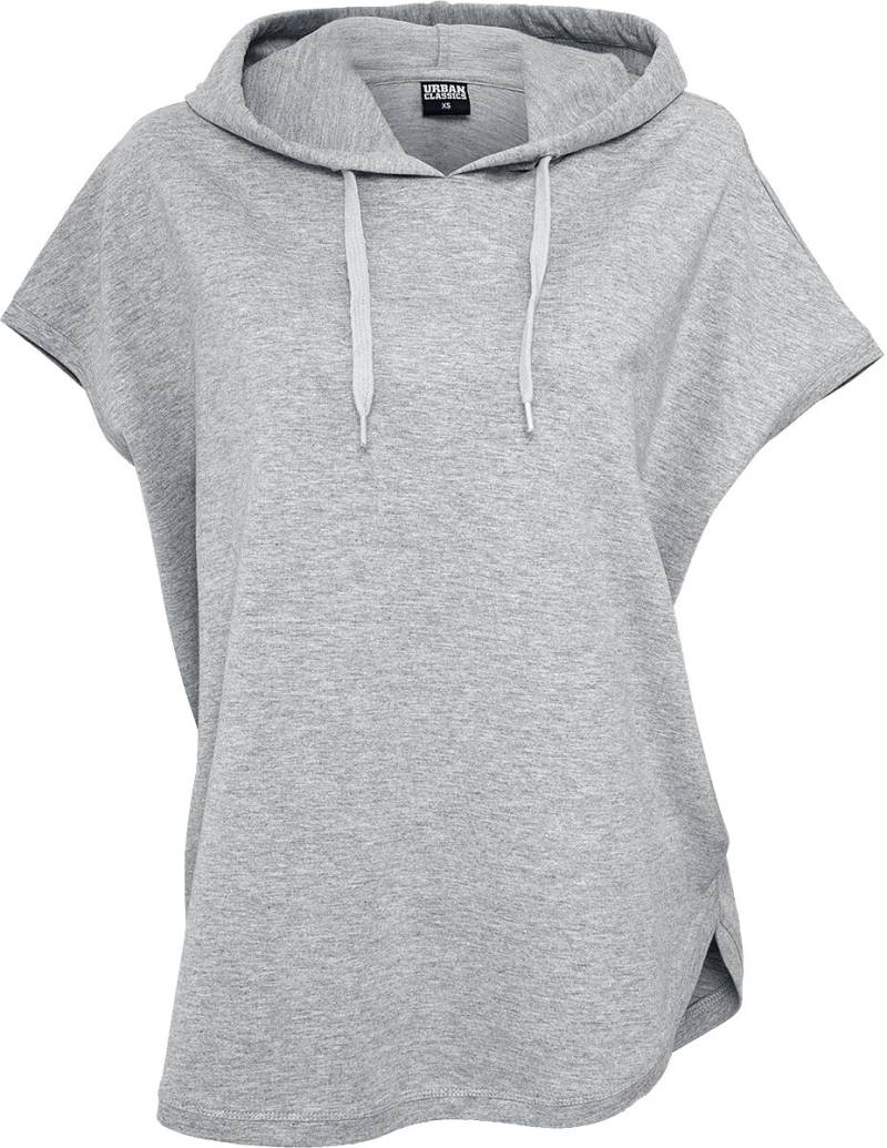 Urban Classics Ladies Sleeveless Terry Hoody T-Shirt grau in L von Urban Classics