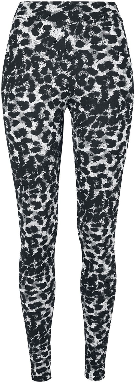 Urban Classics Ladies Soft AOP Leggings Leggings leopard in XXL von Urban Classics