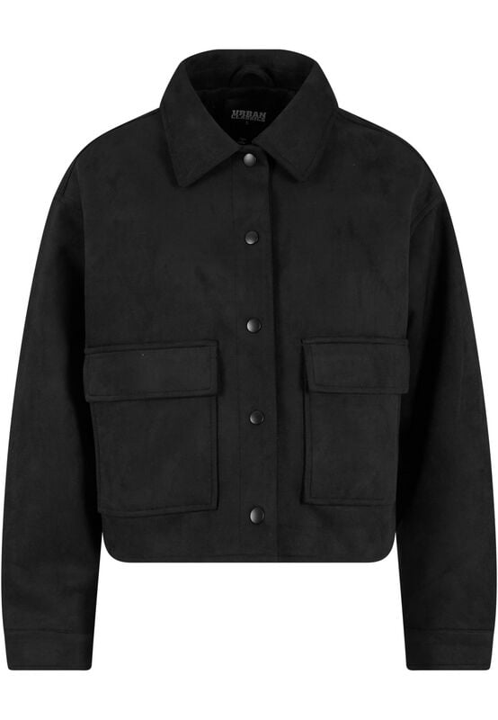 Urban Classics Ladies Soft Touch Jacket Übergangsjacke schwarz in M von Urban Classics