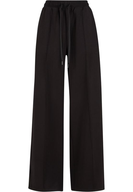 Urban Classics Ladies Soft Touch Palazzo Pants Stoffhose schwarz in S von Urban Classics