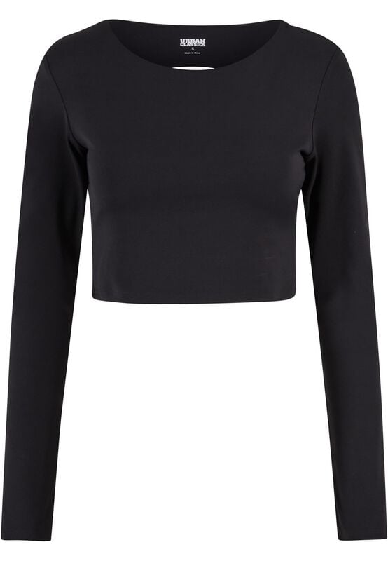 Urban Classics Ladies Sports Longsleeve Langarmshirt schwarz in L von Urban Classics