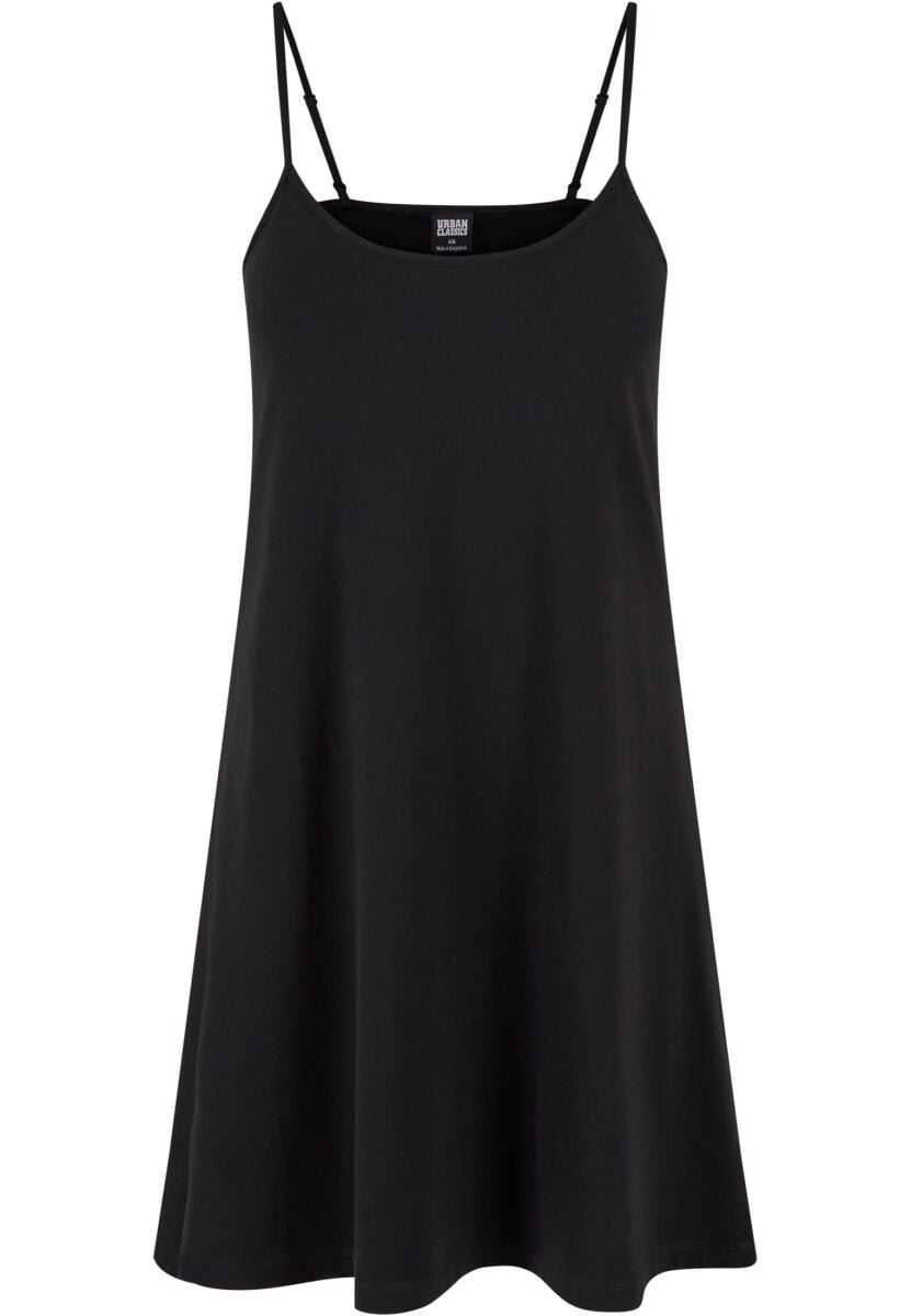 Urban Classics Ladies Stretch Jersey Hanger Dress Kurzes Kleid schwarz in L von Urban Classics