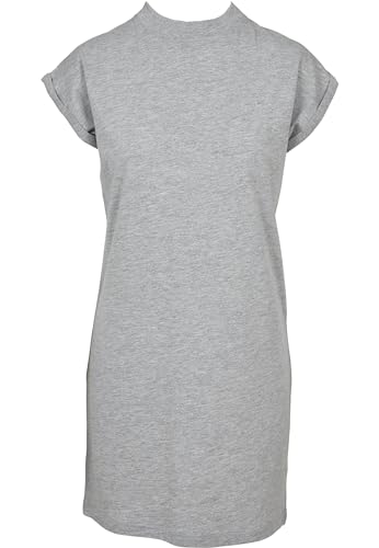 Urban Classics Damen Damesriem verlengde schouderjurk Kleid, Grau, L EU von Urban Classics