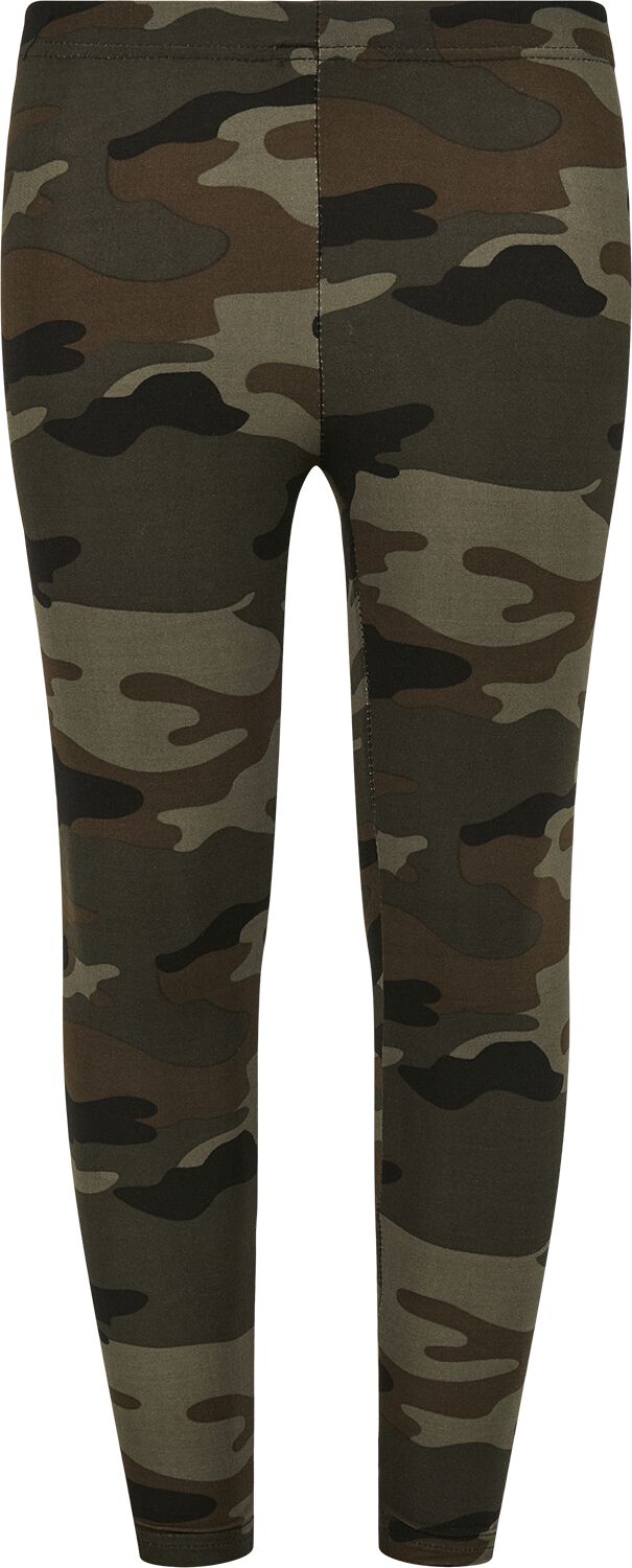 Urban Classics Leggings - Girls Camo Leggings - 110/116 bis 158/164 - für Damen - Größe 122/128 - camouflage von Urban Classics