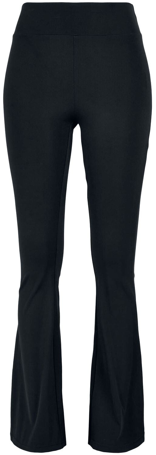 Urban Classics Leggings - Ladies Recycled High Waist Flared Leggings - XS bis 3XL - für Damen - Größe XS - schwarz Urban Classics Leggings - Ladies Recycled High Waist Flared Leggings - XS bis 3XL - für Damen - Größe XS - schwarz von Urban Classics