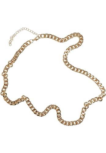 Urban Classics Long Basic Chain Necklace gold one size von Urban Classics