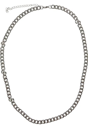 Urban Classics Long Basic Chain Necklace silver one size von Urban Classics