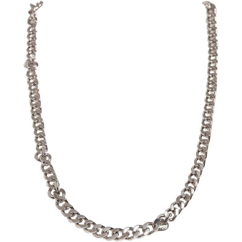 Urban Classics Long Basic Necklace Halskette silberfarben von Urban Classics