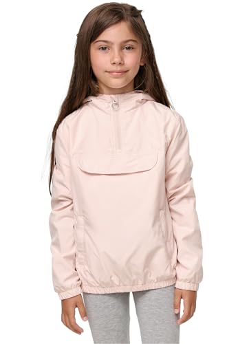 Urban Classics Mädchen Girls Basic Pullover Jacket Jacke, Light pink, 134/140 von Urban Classics
