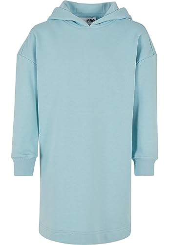 Urban Classics Mädchen UCK4094-Girls Oversized Terry Hoody Dress Kapuzenpullover, Oceanblue, 158/164 von Urban Classics