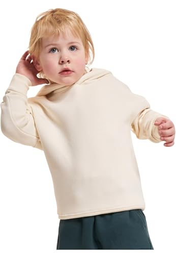 Urban Classics Mädchen Kapuzenpullover Girls Organic Hoody, Farbe whitesand, Größe 122/128 von Urban Classics