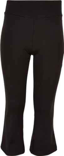 Urban Classics Mädchen UCK5020-Girls Recycled High Waist Flared Leggings Hose, Black, 134/140 von Urban Classics