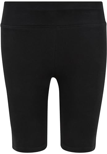 Urban Classics Kinder Shorts Girls High Waist Cycle Shorts 2-Pack, 2er Pack Radlerhose für Mädchen, High Waist, Größen 110/116-158/164 von Urban Classics