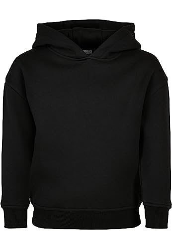 Urban Classics Mädchen Kapuzenpullover Girls Hoody Black 146/152 von Urban Classics