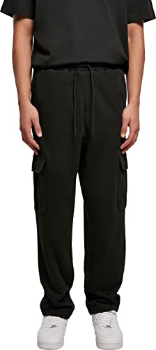 Urban Classics Men's TB5528-90‘s Cargo Sweatpants Pants, Black, 4XL von Urban Classics