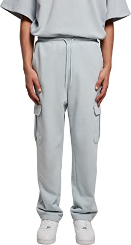 Urban Classics Men's TB5528-90‘s Cargo Sweatpants Pants, summerblue, 4XL von Urban Classics