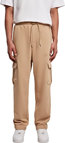 Urban Classics Men's TB5528-90‘s Cargo Sweatpants Pants, unionbeige, 5XL von Urban Classics