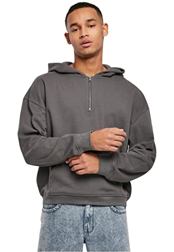 Urban Classics Herren Boxy Zip Hoody XL darkshadow von Urban Classics