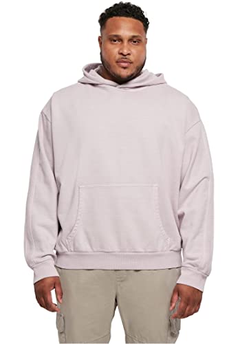 Urban Classics Men's TB4955-Heavy Terry Garment Dye Hoody Sweatshirt, Lilac, 3XL von Urban Classics