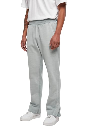 Urban Classics Herren Heavy Terry Garment Dye Slit Sweatpants summerblue, XL von Urban Classics