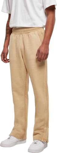 Urban Classics Men's TB4957-Heavy Terry Garment Dye Slit Sweatpants Pants, unionbeige, 5XL von Urban Classics