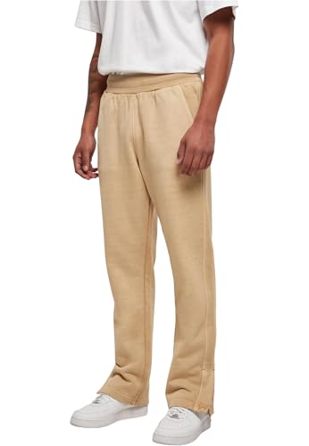 Urban Classics Men's TB4957-Heavy Terry Garment Dye Slit Sweatpants Pants, unionbeige, XL von Urban Classics