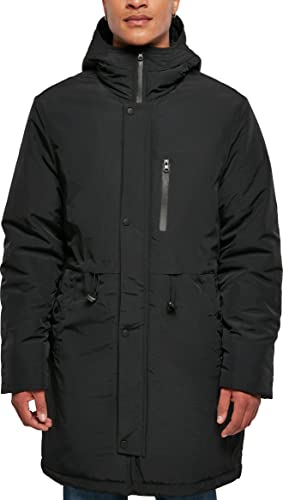 Urban Classics Men's TB5597-Light Parka Jacke, Black, 3XL von Urban Classics