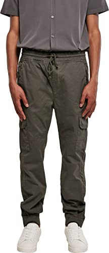 Urban Classics Men's Military Jogg Pants Hose, darkshadow, XS von Urban Classics