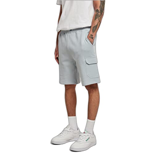 Urban Classics Herren Organic Cargo Sweatshorts Trainingshose, summerblue, L von Urban Classics