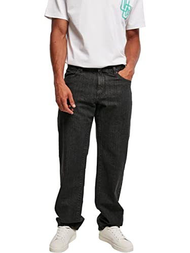 Urban Classics Men's TB4949-Organic Triangle Denim Hose, Black Washed, 29 von Urban Classics