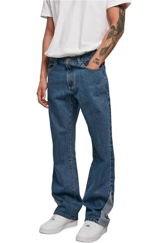 Urban Classics Men's TB4949-Organic Triangle Denim Hose, mid Indigo Washed, 32 Urban Classics Men's TB4949-Organic Triangle Denim Hose, mid Indigo Washed, 32 von Urban Classics