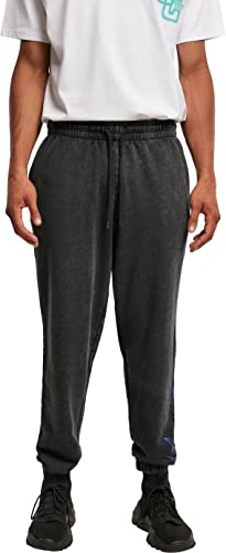 Urban Classics Men's Script Logo Sweatpants Trainingsanzug, Black, 3XL von Urban Classics