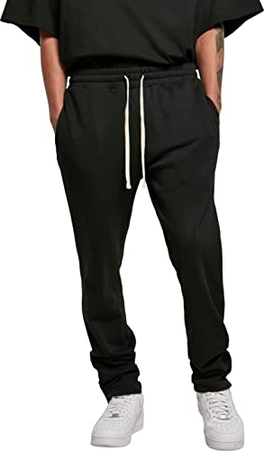 Urban Classics Men's TB4950-Side-Zip Sweatpants Trainingshose, Black, L von Urban Classics