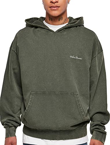 Urban Classics Men's TB5572-Small Embroidery Hoody Sweatshirt, Bottlegreen, 3XL von Urban Classics