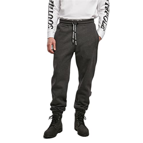 Urban Classics Men's SP274-Southpole Basic Sweat Pants, Black, L von Urban Classics