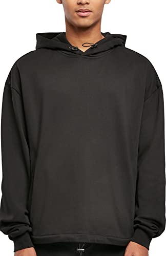 Urban Classics Men's TB5507-Sport Hoody Sweatshirt, Black, L von Urban Classics