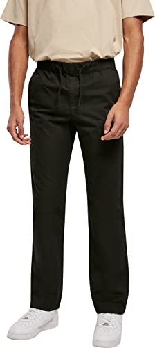 Urban Classics Men's TB5521-Straight Slit Trouser Pants, Black, 4XL von Urban Classics