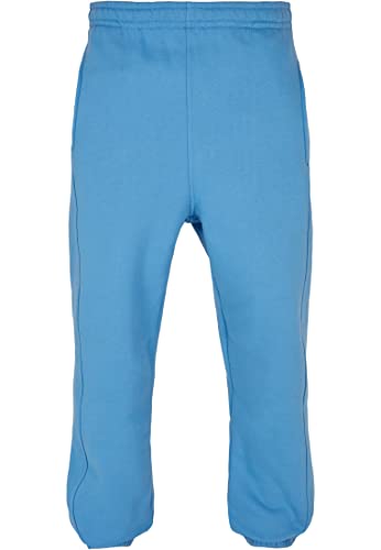 Urban Classics Herren Trainingshose Sweatpants, Jogginghose für Männer, Straight Leg, Reißverschlüsse an den Beinabschlüssen, S, horizonblue von Urban Classics