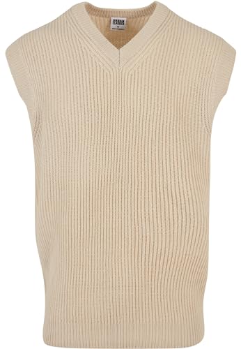 Urban Classics Herren Knit Slipover 5XL softseagrass Urban Classics Herren Knit Slipover 5XL softseagrass von Urban Classics